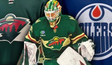 Wild Troll Oilers, Wallstedt Reacts to Oilers 'Trading Him' at Draft