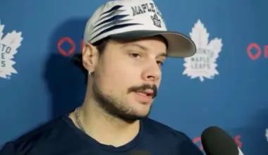 Auston Matthews points to one change that's giving the Maple Leafs their swagger back