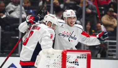 Capitals pursue sixth straight win in showdown vs. Sharks