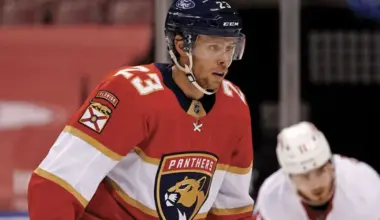 Panthers' Carter Verhaghe steps away from the team for family reasons