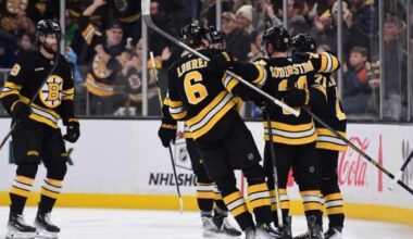 Pavel Zacha tallies twice, Bruins race away from Blues