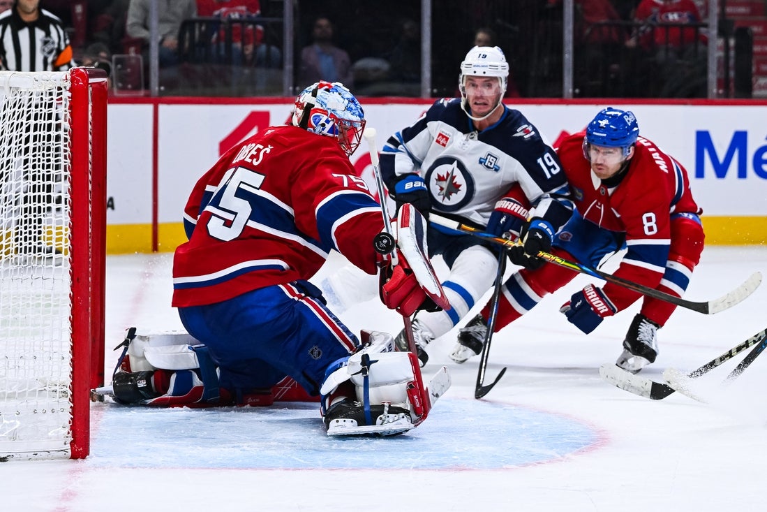 NHL roundup: Cole Caufield's shootout goal lifts Habs past Jets