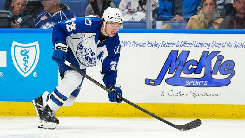 Tampa Bay Lightning Reassign Defenseman Declan Carlile To Syracuse Crunch