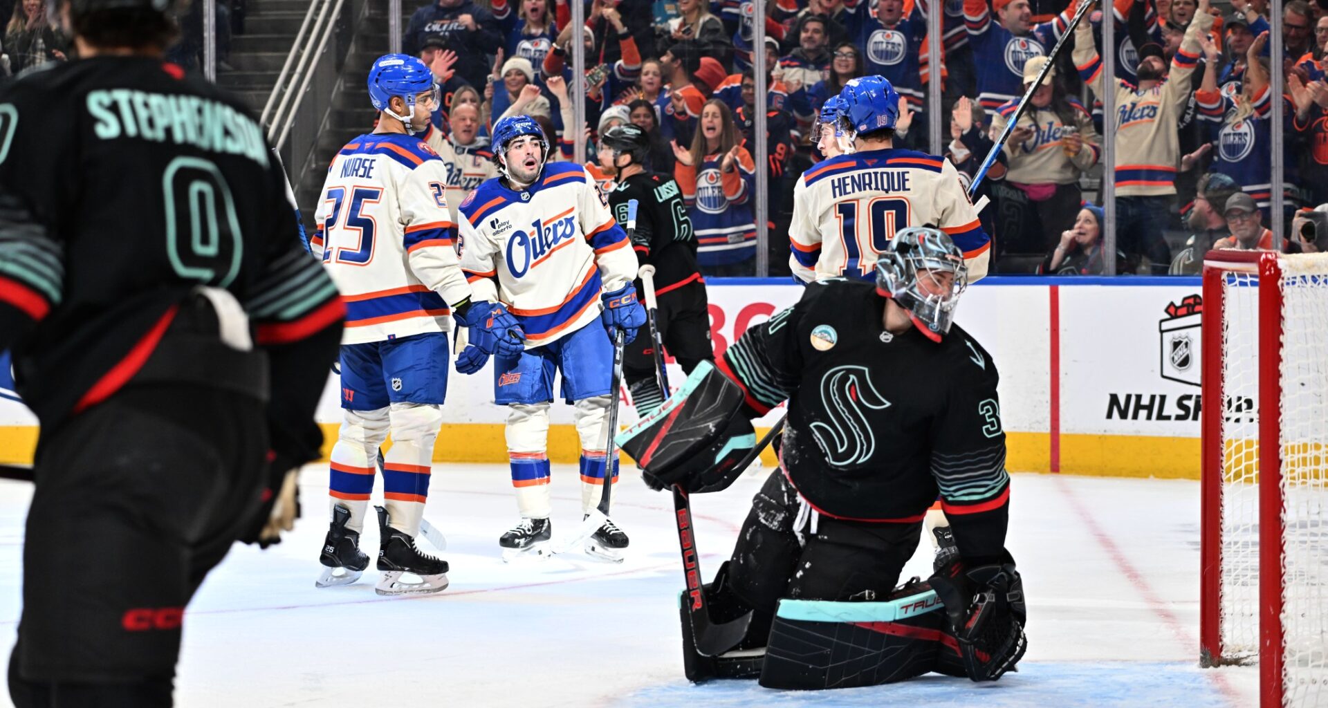 Oilers blow out Kraken in 9-4 decision