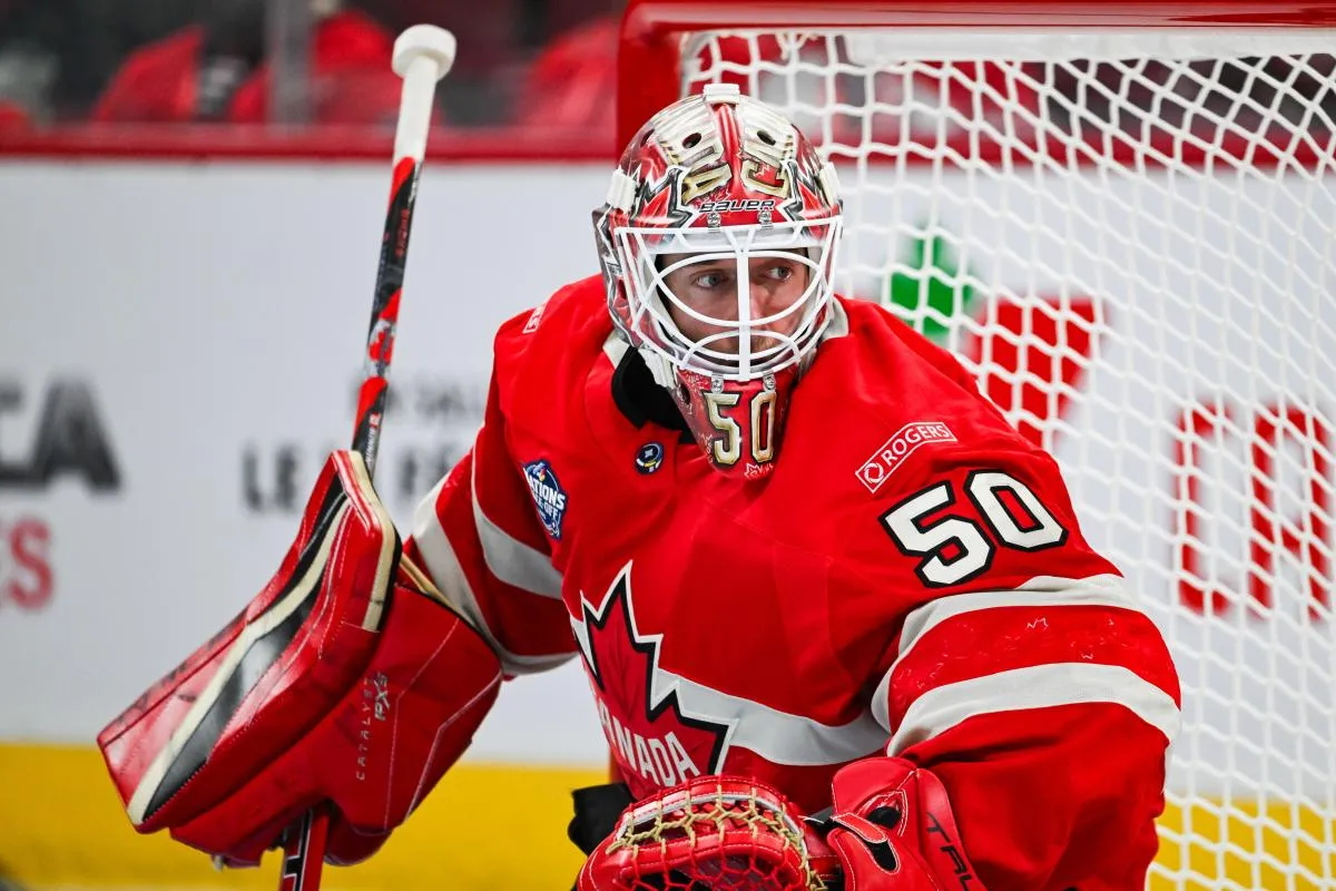 The four goaltenders reportedly battling for Team Canada's Olympic roster have been revealed
