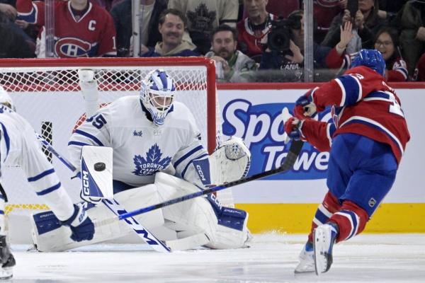 Maple Leafs return home for rivalry clash vs. Canadiens
