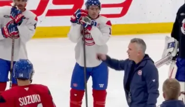 Martin St-Louis losing patience and abruptly stops Canadiens practice twice in Brossard
