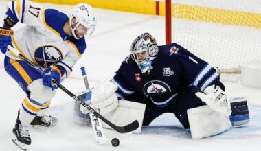 Eric Comrie slams door on Sabres, as Winnipeg Jets avenge loss in Buffalo earlier this week