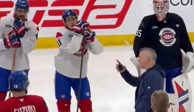 Frustrated Martin St-Louis halts Canadiens practice twice and delivers a stern message to his player