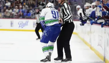 Vancouver Canucks offer update on Evander Kane after scary play