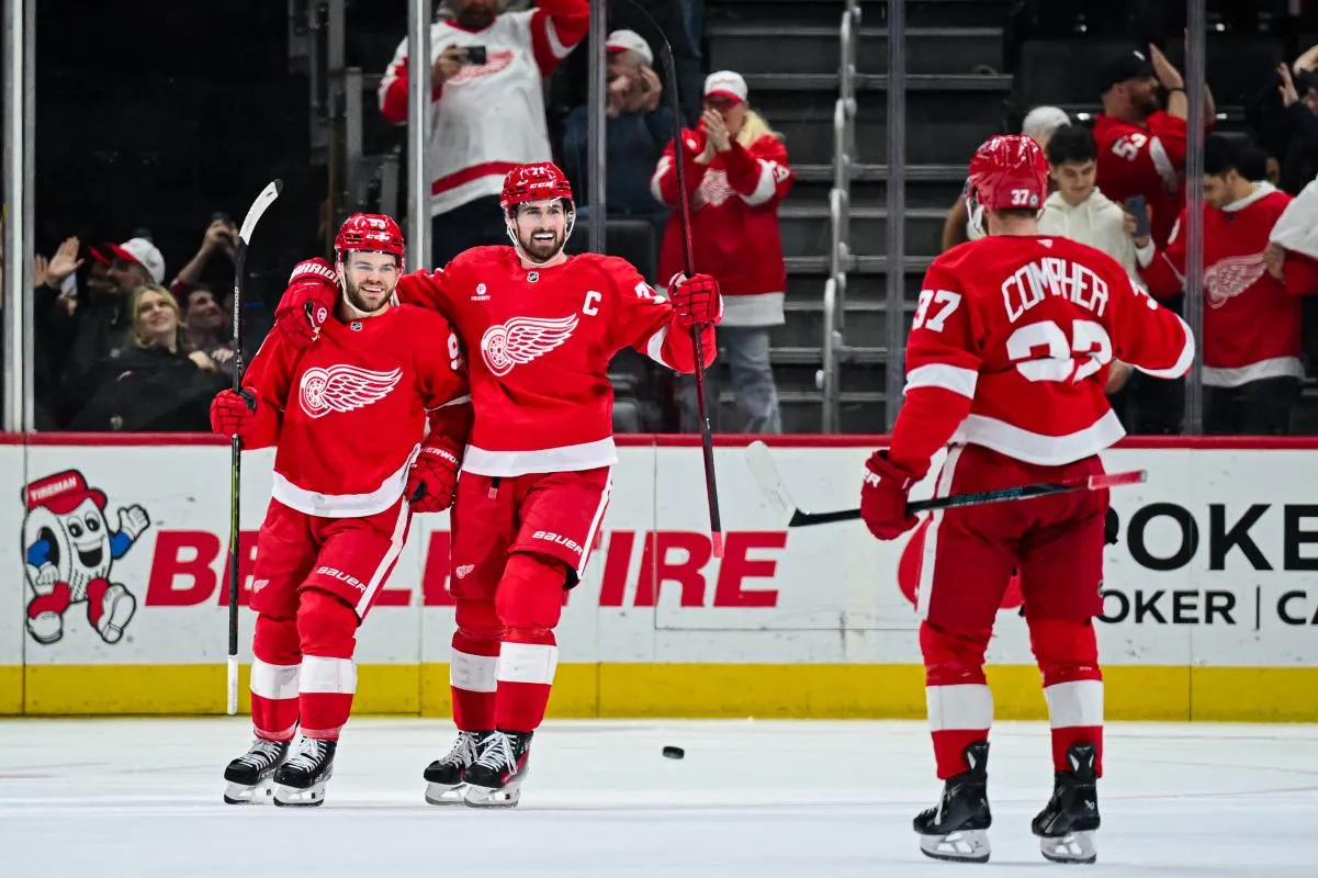 Red Wings forward left off team USA in latest Olympic roster projection