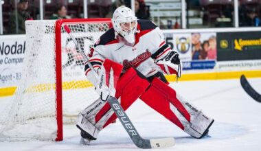 William Dyke records 1st shutout of season as Beavers beat Liberty in Midnight Madness game