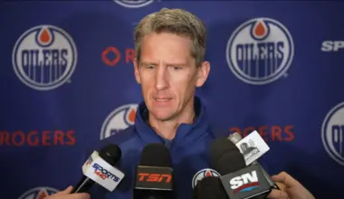 Oilers rookie forward absent, lines announced for tonight's game vs. Jets