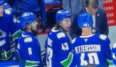 Explicit altercation between Quinn Hughes and Elias Pettersson furthers trade talk to Red Wings