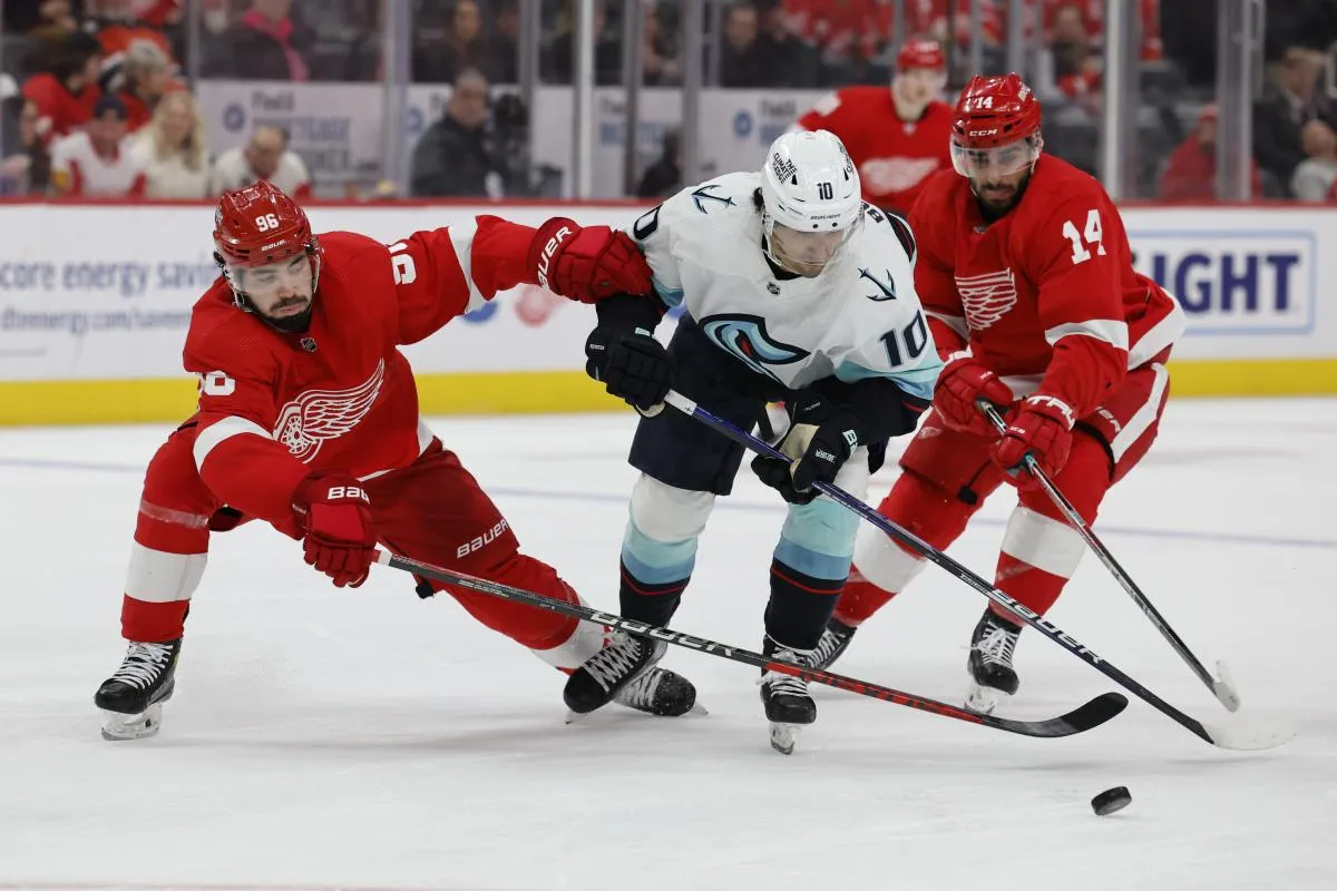 Detroit Red Wings handed major opportunity against the slumping Seattle Kraken