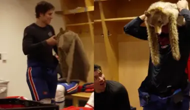 A special locker-room scene unfolds after Texier's shootout heroics in the Canadiens' win over the M