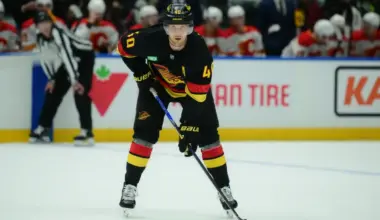 Vancouver Canucks Head Coach Adam Foote gives crucial injury update on forward Elias Pettersson