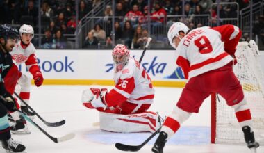 Patrick Kane scores last as Red Wings edge Kraken