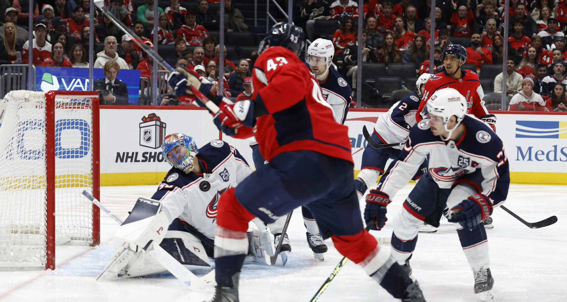 Capitals vs. Blue Jackets Game Thread 12/7/25