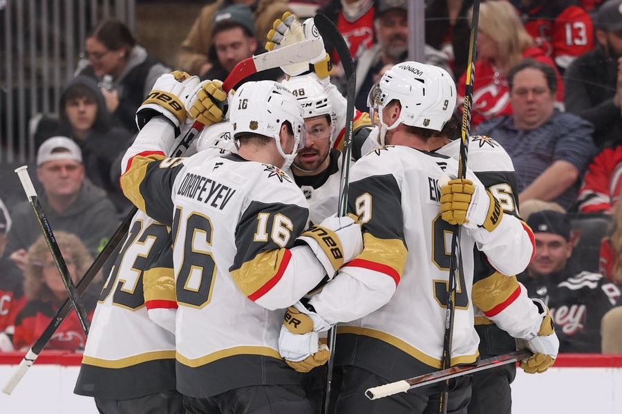 NHL: Vegas Golden Knights at New Jersey Devils