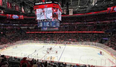 Logan Thompson triumphant in goalie duel: Caps beat Blue Jackets 2-0