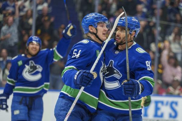 Canucks look to build off young players’ success vs. Red Wings