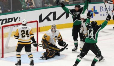 Rantanen scores lone shootout goal as Stars rally past Penguins 3-2