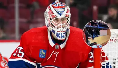 Empty locker photo sparks new questions about Samuel Montembeault's status in Montreal
