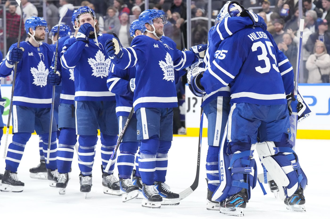 NHL roundup: Hildeby nets first NHL shutout as Leafs beat Lightning 2-0