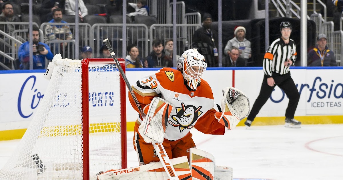 Ducks' Ville Husso Has Opportunity To Put Himself Back On The Map