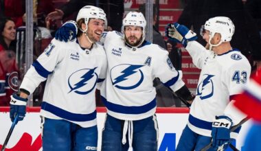Lightning snap losing streak with dominant 6-1 win over Canadiens