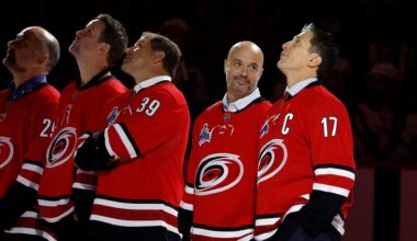 Hurricanes celebrate 20th anniversary of their only Stanley Cup title team
