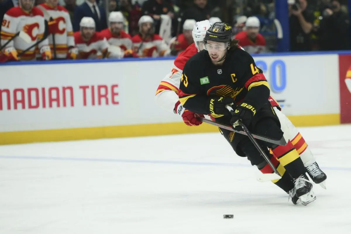 Quiet movement behind the scenes as Vancouver Canucks discuss future of Quinn Hughes with the Red Wi