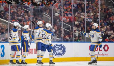 Alex Tuch's overtime goal lifts Sabres over Oilers, snapping losing streak