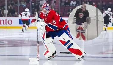 Big update on Sam Montembeault emerges live from practice, putting circulating rumours to rest