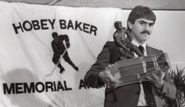 Watson’s 1985 Hobey Baker Award sells for more than $27,000 - Duluth News Tribune