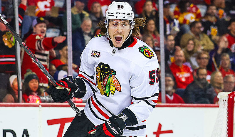 Tyler Bertuzzi Chicago Blackhawks NHL