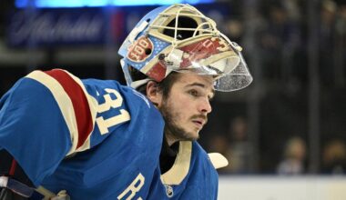 Rangers shut out in Chicago, have four-game point streak snapped