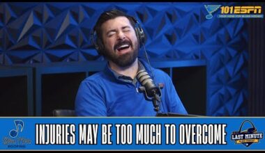 Last Minute Blues Podcast | Injuries May Be Too Much To Overcome – 101 ESPN