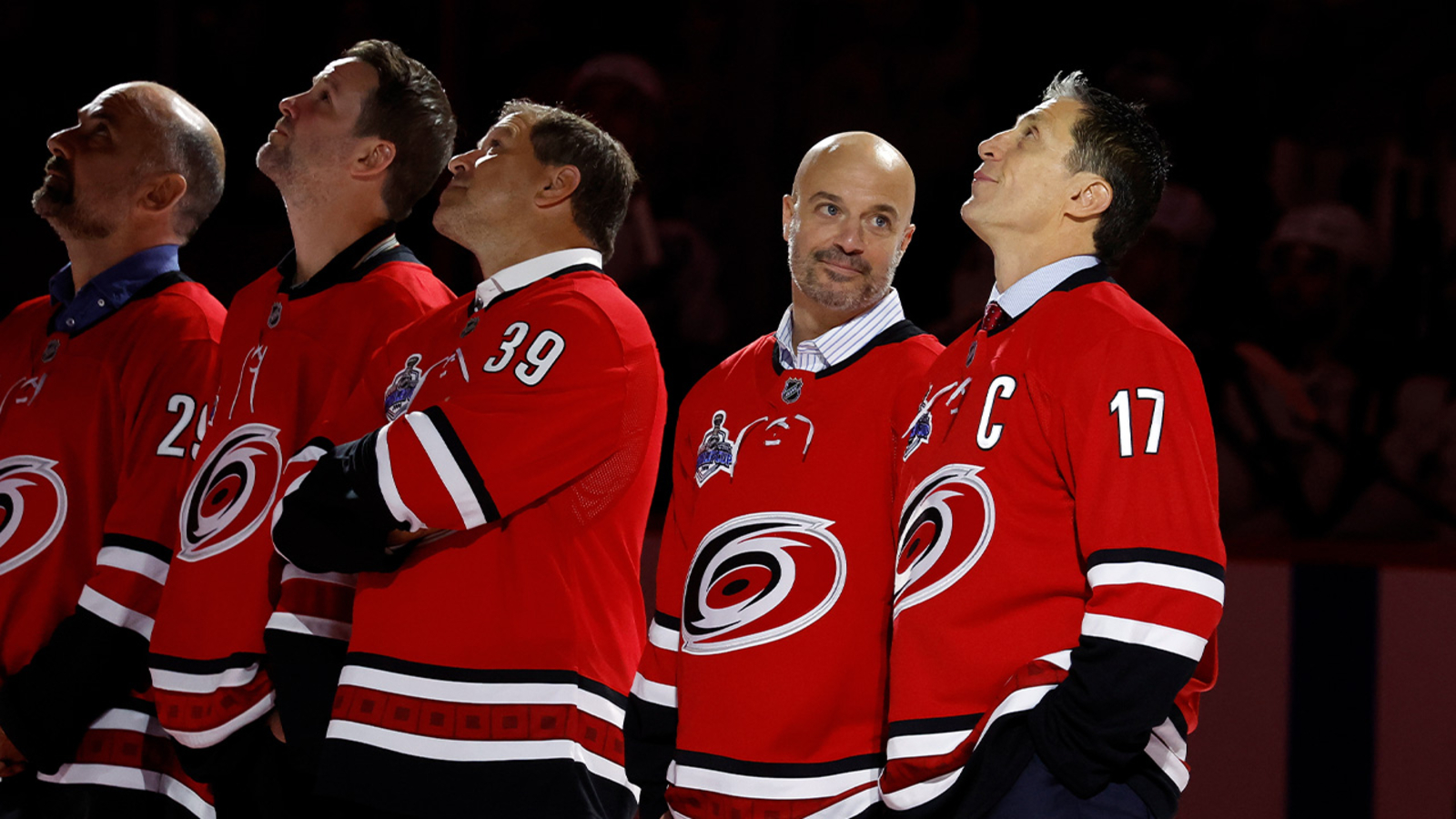 Carolina Hurricanes celebrate, honor the 2006 Stanley Cup team, 20 years after winning only title