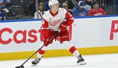 Red Wings top prospect making a strong case for NHL call up