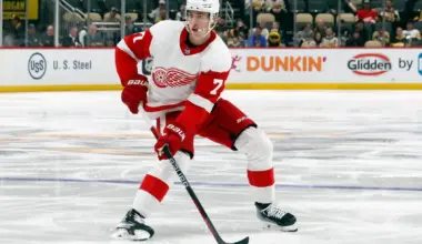 Major turn of events for the Red Wings moments before puck drop Thursday