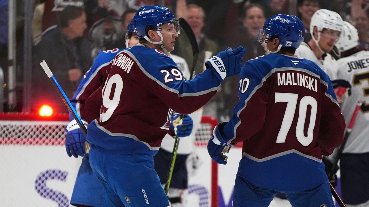 Nathan MacKinnon leads a balanced scoring attack as Avalanche cruise to 6-2 win over Panthers