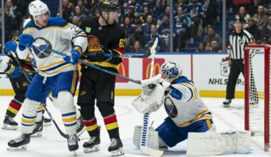 Dahlin puts up two points, Buffalo Sabres rattle out 3-2 win over Vancouver Canucks