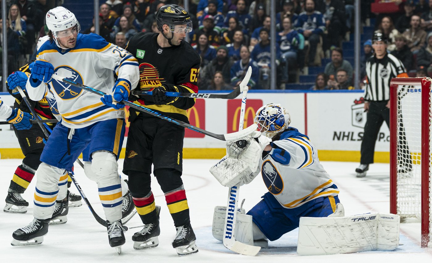 Dahlin puts up two points, Buffalo Sabres rattle out 3-2 win over Vancouver Canucks