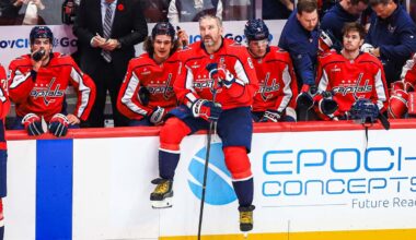 Alex Ovechkin becomes 11th player in NHL history to record 1,800 points, regular season and playoffs combined