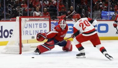 Hurricanes take top spot in East with overtime win over Capitals