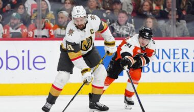 Stone scores his 2nd goal of the game in OT to lift the Golden Knights over the Flyers 3-2