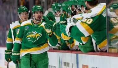 Johansson scores 2, Boldy has goal and assist in Wild's 5-2 win to snap Stars' 11-game point streak