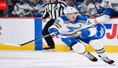NHL match today: Will Dylan Holloway play against Chicago Blackhawks tonight? Latest update on St. Louis Blues forward for December 12 | NHL News